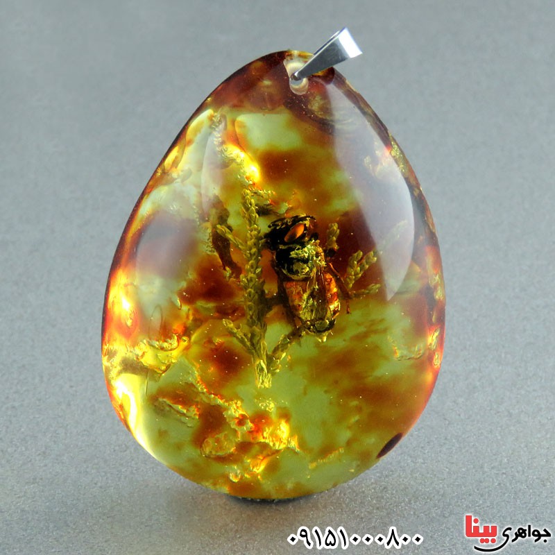 گردنبند کهربا خاص و زیبا _کد:23801