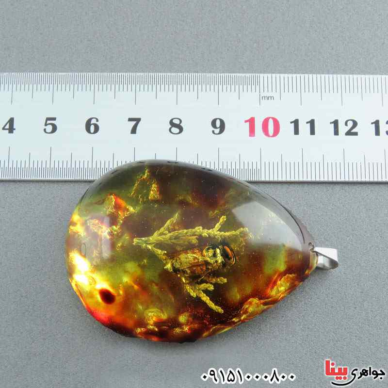 گردنبند کهربا خاص و زیبا _کد:23801