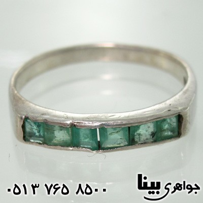 انگشتر زمرد کلمبیایی مردانه