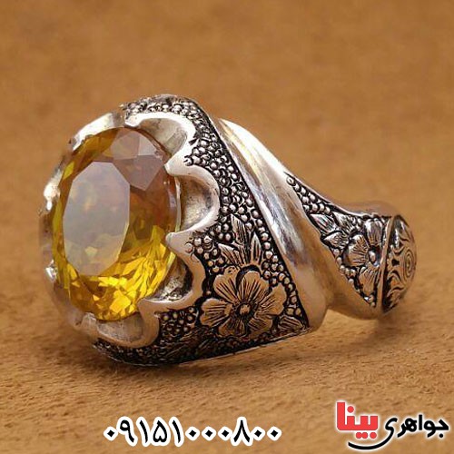 انگشتر الکساندریت  دست ساز مردانه_کد:24070