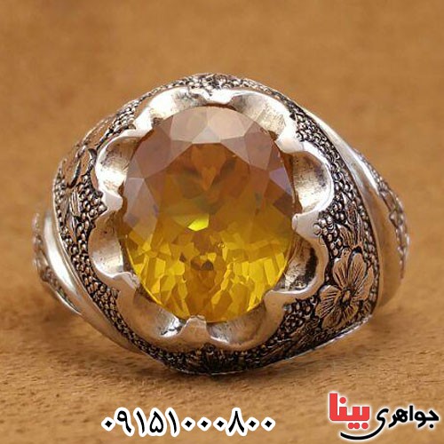 انگشتر الکساندریت  دست ساز مردانه_کد:24070