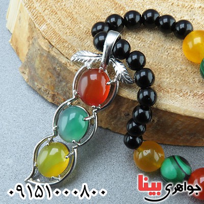 گردنبند چند جواهر زیبا و خاص گردنبند چند جواهر زیبا و خاص