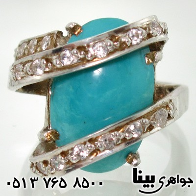 انگشتر فیروزه زنانه فاخر
