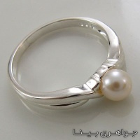 انگشتر مروارید ساده