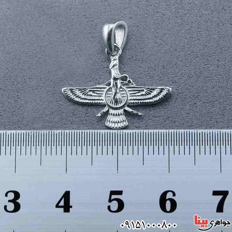 گردنبند نقره مدل فروهر خاص و زیبا _کد:24318