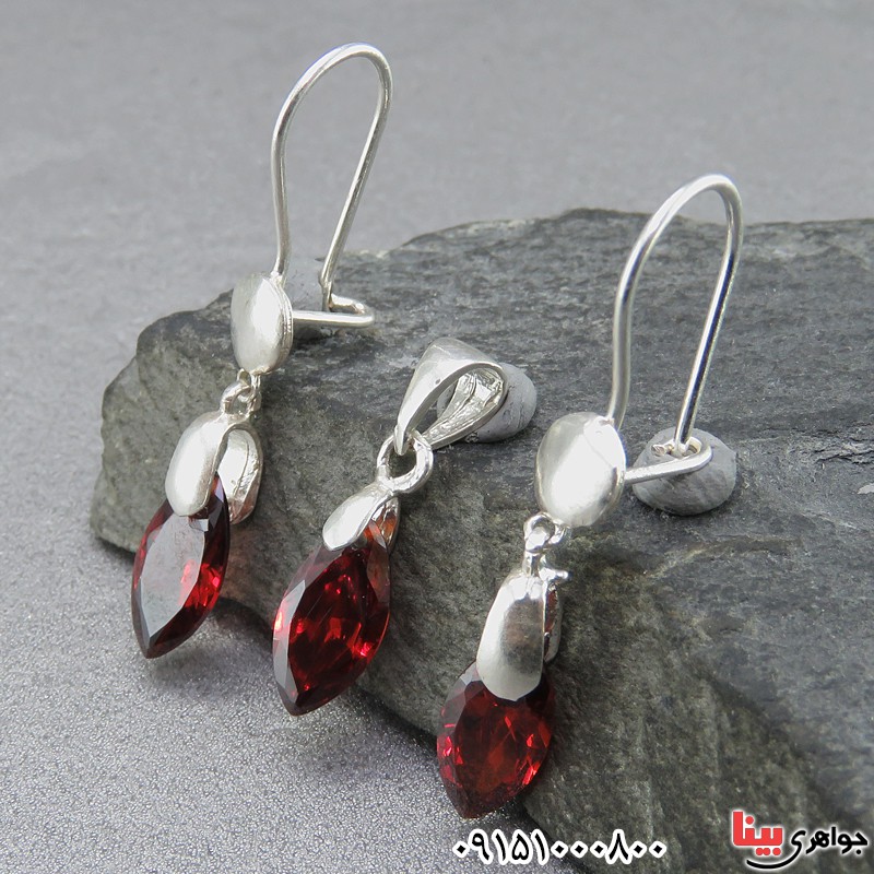 سرویس نقره خوشرنگ عالی زنانه _کد:24359