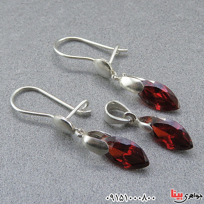 سرویس نقره خوشرنگ عالی زنانه _کد:24359