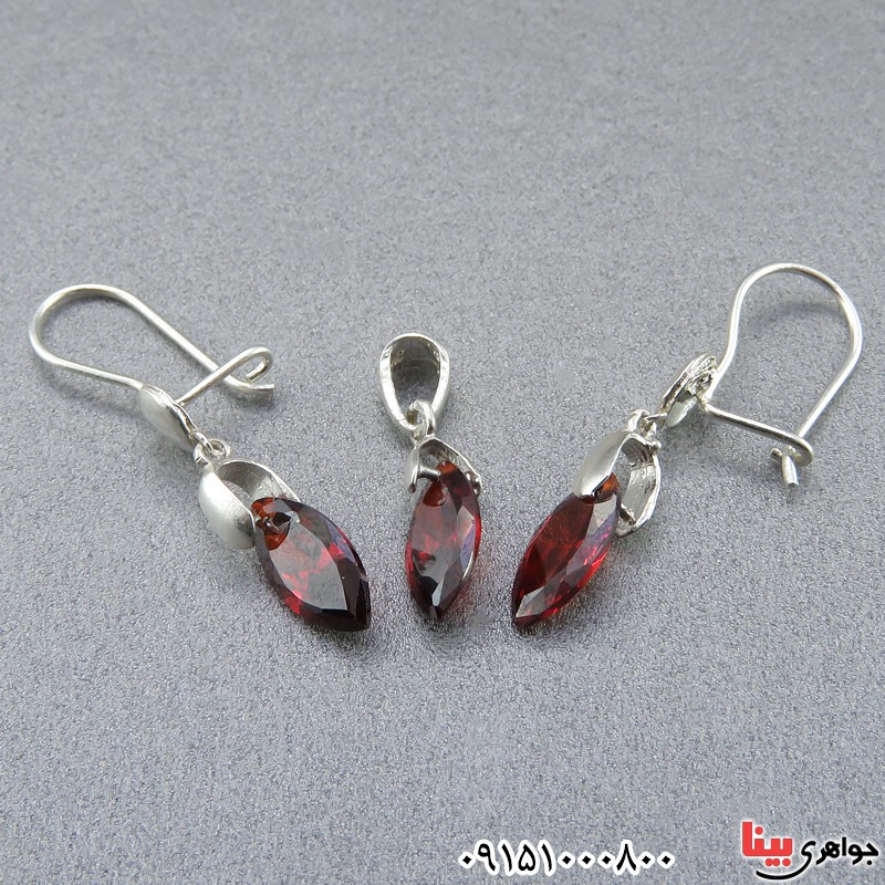 سرویس نقره خوشرنگ عالی زنانه _کد:24359