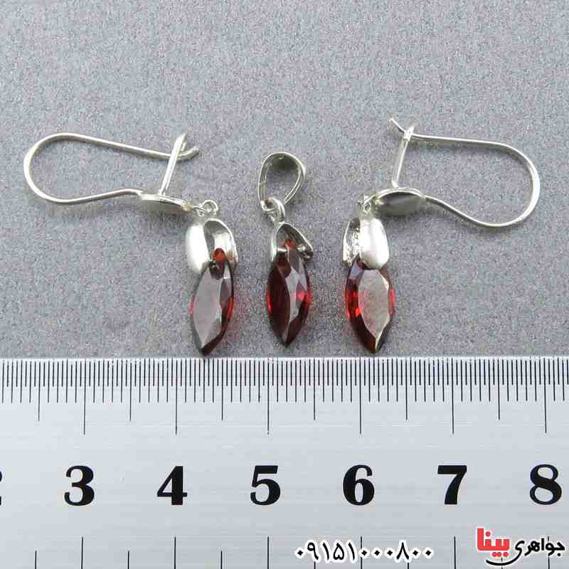 سرویس نقره خوشرنگ عالی زنانه _کد:24359