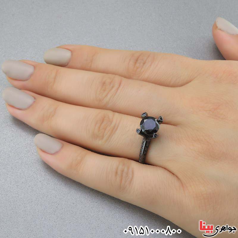 انگشتر نقره زنانه خاص و زیبا _کد:24394