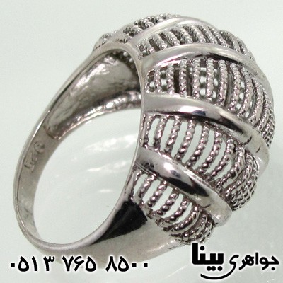 انگشتر نقره زنانه آب رادیوم