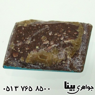 نگین انگشتر فیروزه نیشابوری چهارگوش