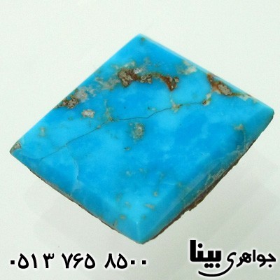 نگین انگشتر فیروزه نیشابوری چهارگوش 01