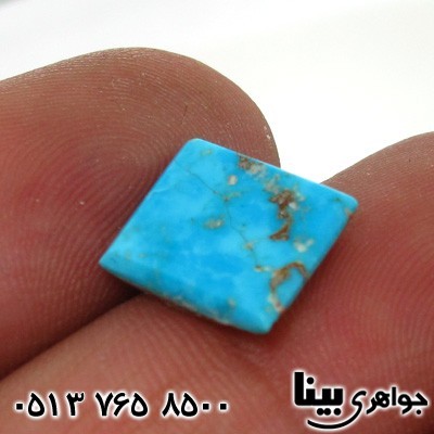 نگین انگشتر فیروزه نیشابوری چهارگوش 01