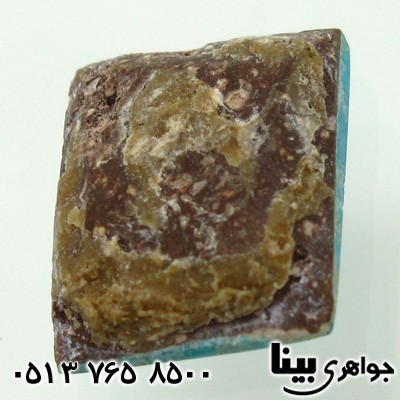 نگین انگشتر فیروزه نیشابوری چهارگوش 02