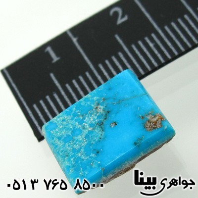نگین انگشتر فیروزه نیشابوری چهارگوش 02