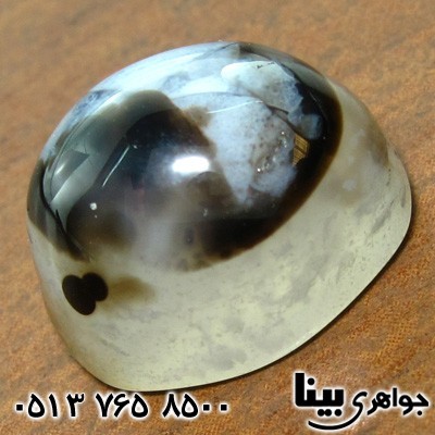 نگین انگشتر عقیق شجری چشمی