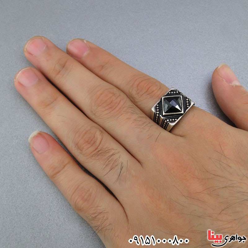 انگشتر نقره خاص مردانه اسپرت _کد:25218
