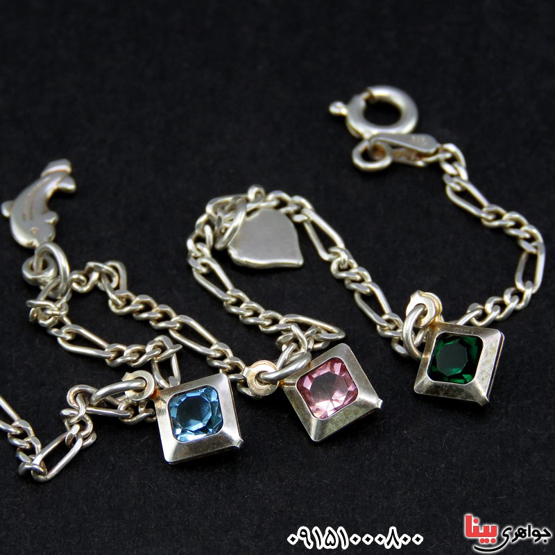 دستبند نقره زنانه خاص زیبا _کد:25228