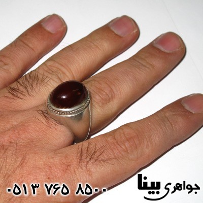انگشتر عقیق قدیمی مردانه