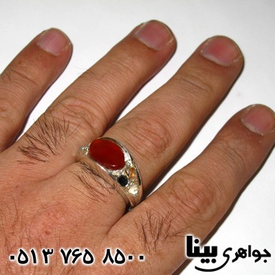 انگشتر چند جواهر مردانه هفت نگین