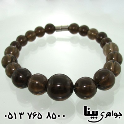 دستبند کوارتز دودی درجه یک