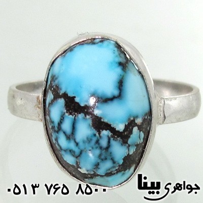 انگشتر فیروزه نیشابوری شجری دامله درشت