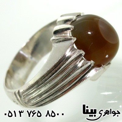 انگشتر عقیق باباقوری دست ساز