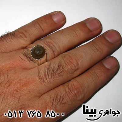 انگشتر عقیق باباقوری دست ساز