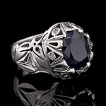 و الماس دست ساز مردانه _کد:25630