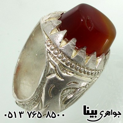 انگشتر عقیق سلیمانی 