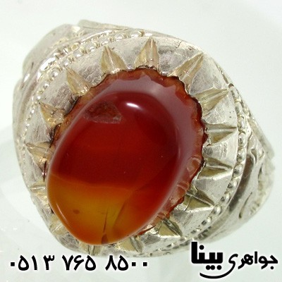 انگشتر عقیق سلیمانی 