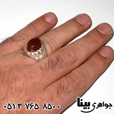 انگشتر عقیق سلیمانی 