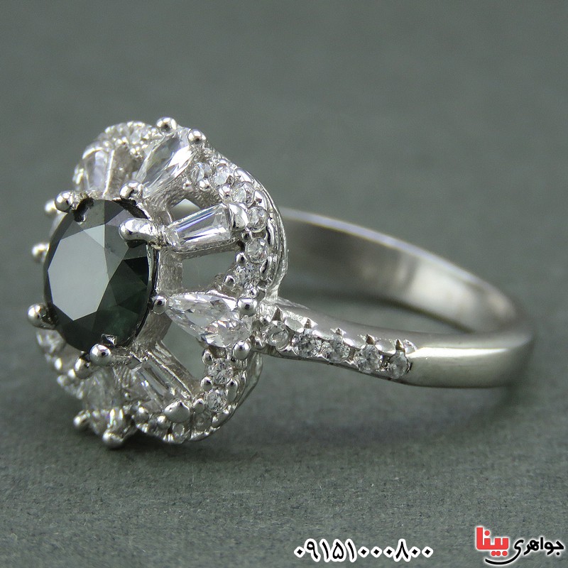 سرویس الماس روسی ( موزانایت ) فاخر و خوشرنگ _کد:25747