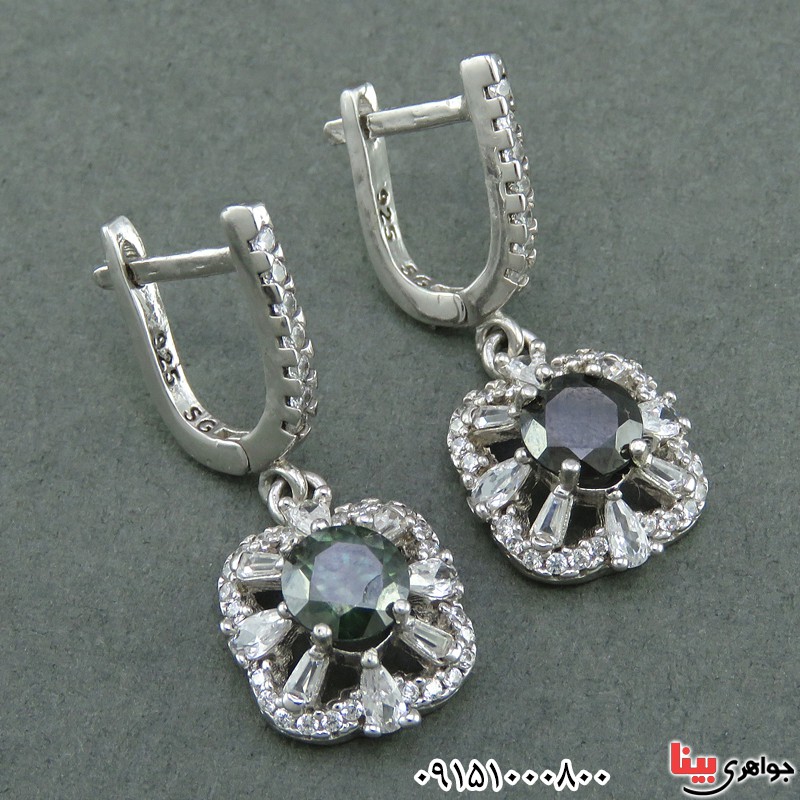 سرویس الماس روسی ( موزانایت ) فاخر و خوشرنگ _کد:25747