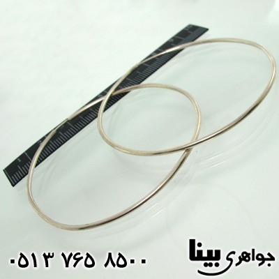 گوشواره نقره حلقه بزرگ