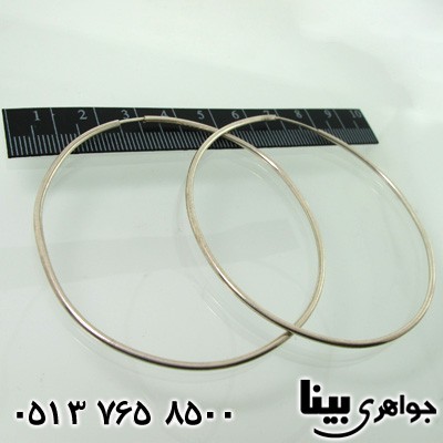 گوشواره نقره حلقه بزرگ