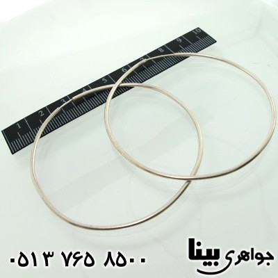گوشواره نقره حلقه بزرگ