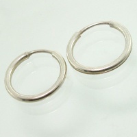 گوشواره نقره حلقه ای کوچک