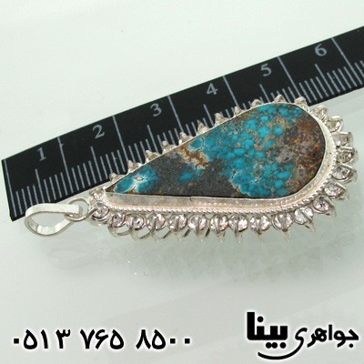 گردنبند فیروزه نیشابوری زنانه اشکی