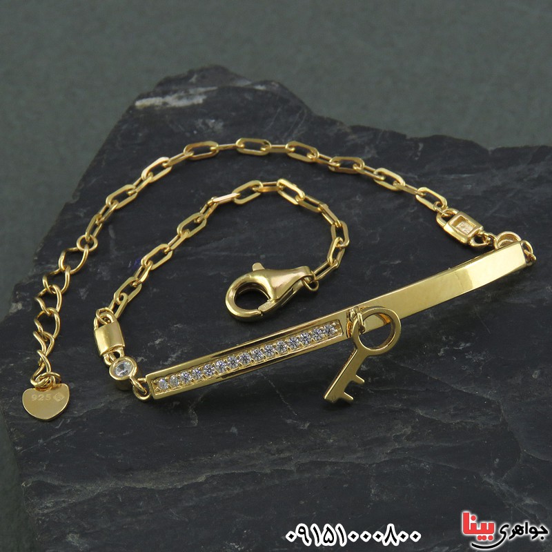 دستبند نقره زیبا خاص زنانه _کد:25995