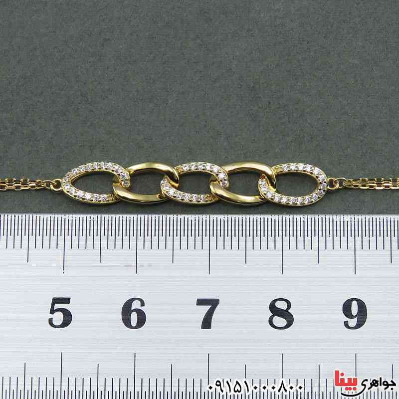 دستبند نقره خاص زیبا زنانه _کد:26063