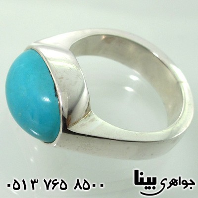 انگشتر فیروزه نیشابوری عجمی مردانه