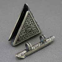 گردنبند نقره جاسازی ادعیه خاص 