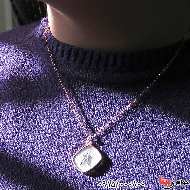 گردنبند نقره خاص ، ظریف زنانه _کد:26465