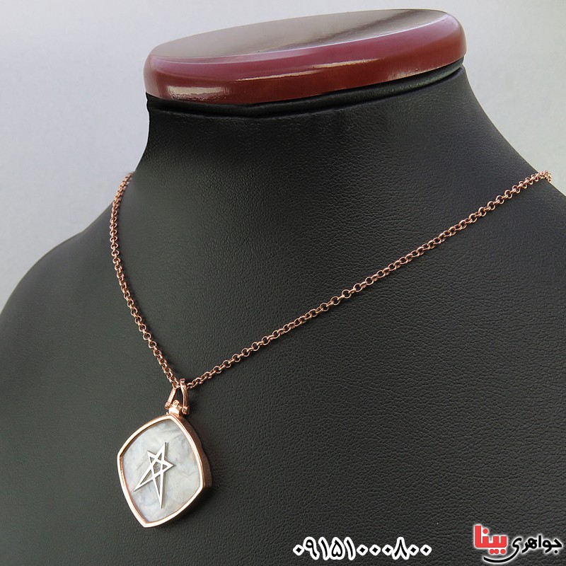 گردنبند نقره خاص ، ظریف زنانه _کد:26465