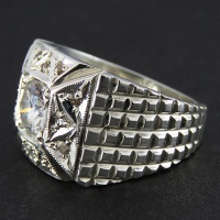 انگشتر الماس روسی ( موزانایت ) فاخر و خاص 