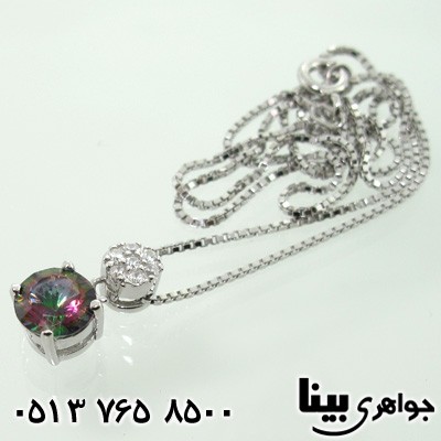 سینه ریز توپاز هفت رنگ