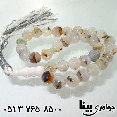 تسبیح عقیق شجری 33 دانه ای