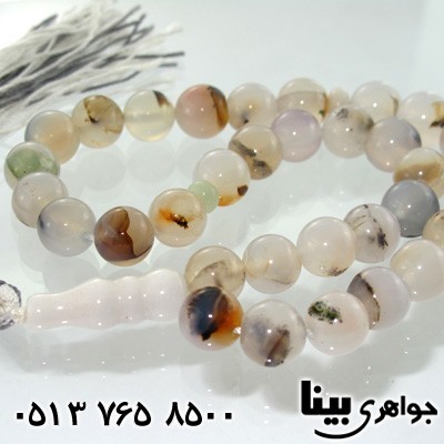 تسبیح عقیق شجری 33 دانه ای